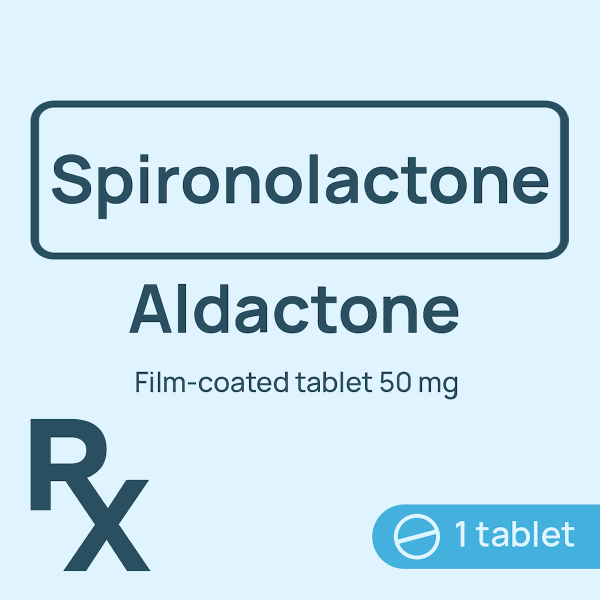 Aldactone Film-Coated Tablet 50mg