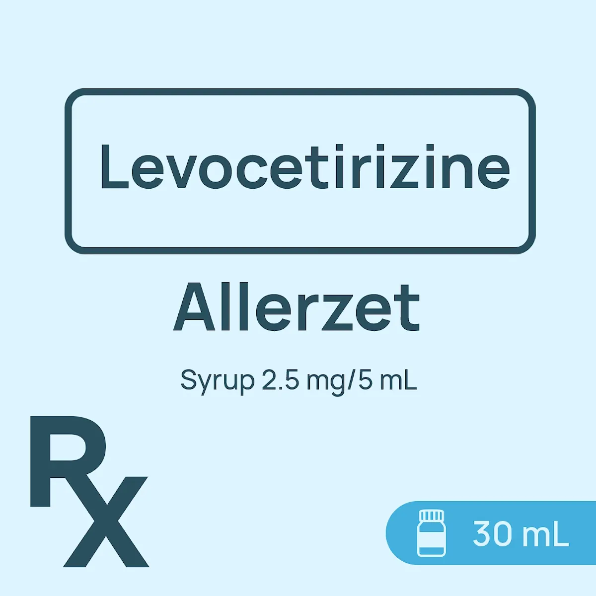 Allerzet Syrup Syrup 2.5mg/5 mL 30mL