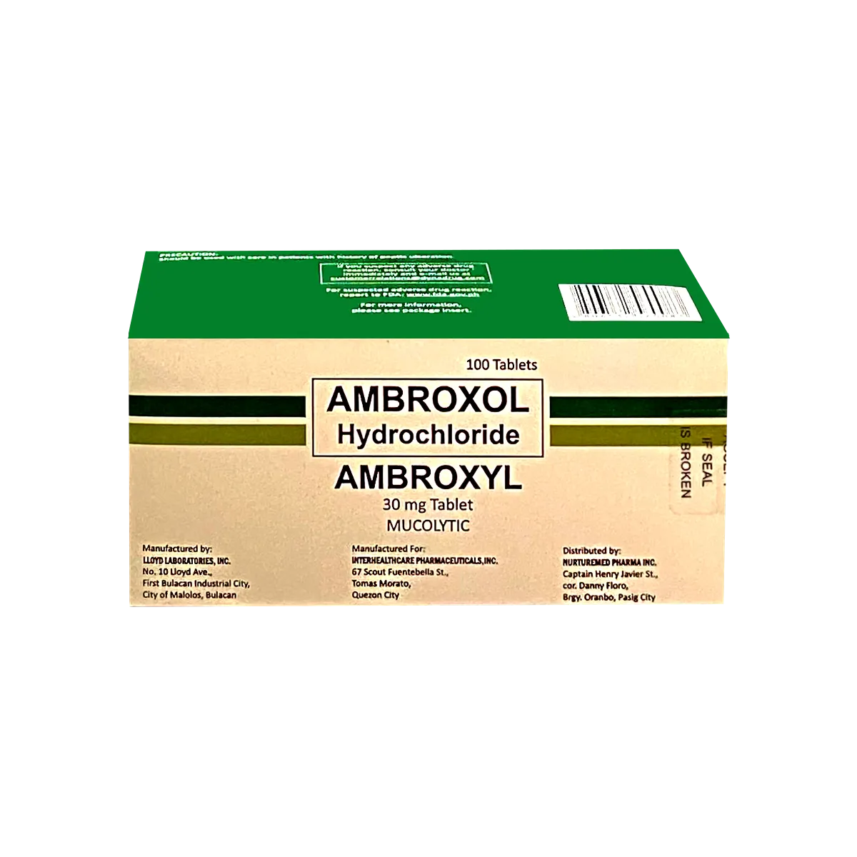 Ambroxyl 30mg Tablet