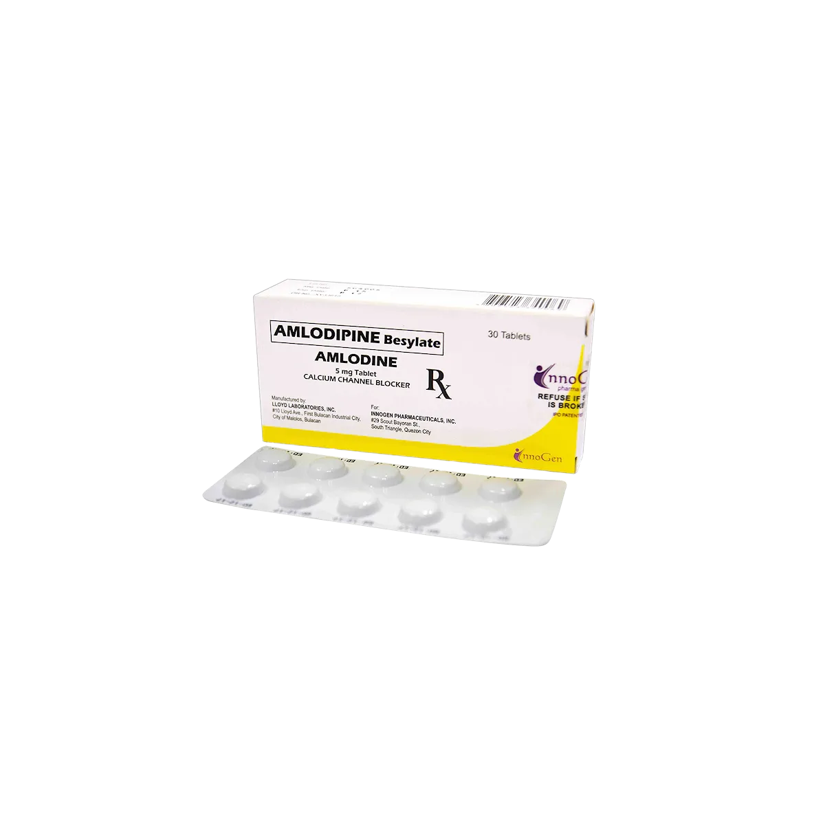 AmLodine Tablet 5mg