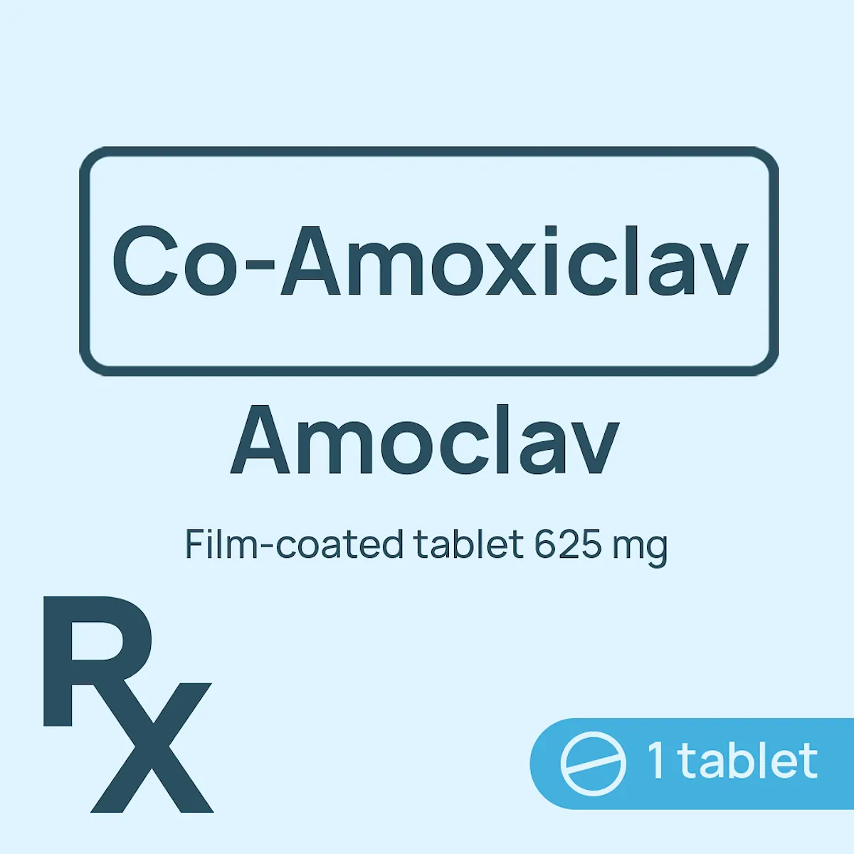 Amoclav Film-Coated Tablet 625mg