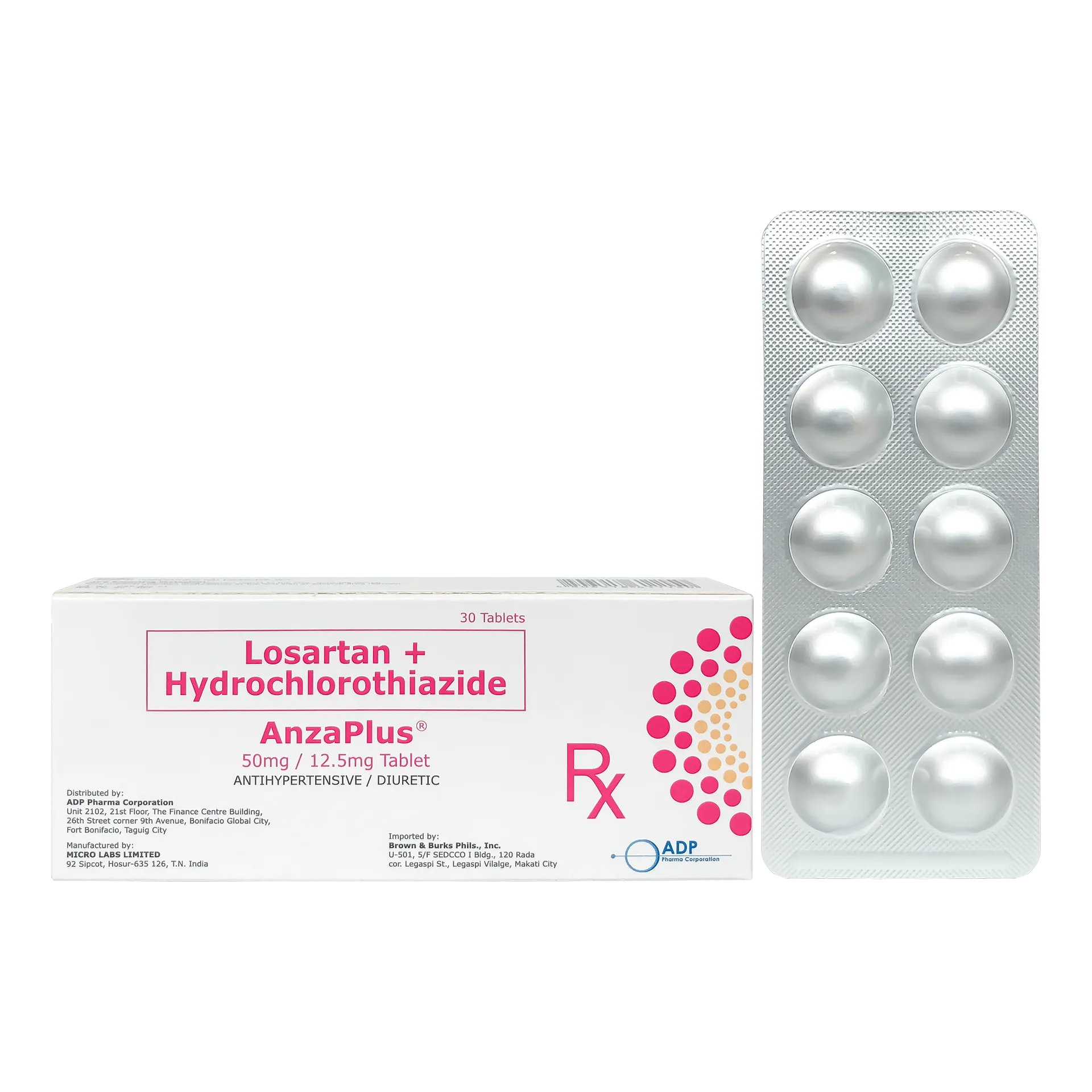 Anzaplus Tablet 50mg/12.5mg