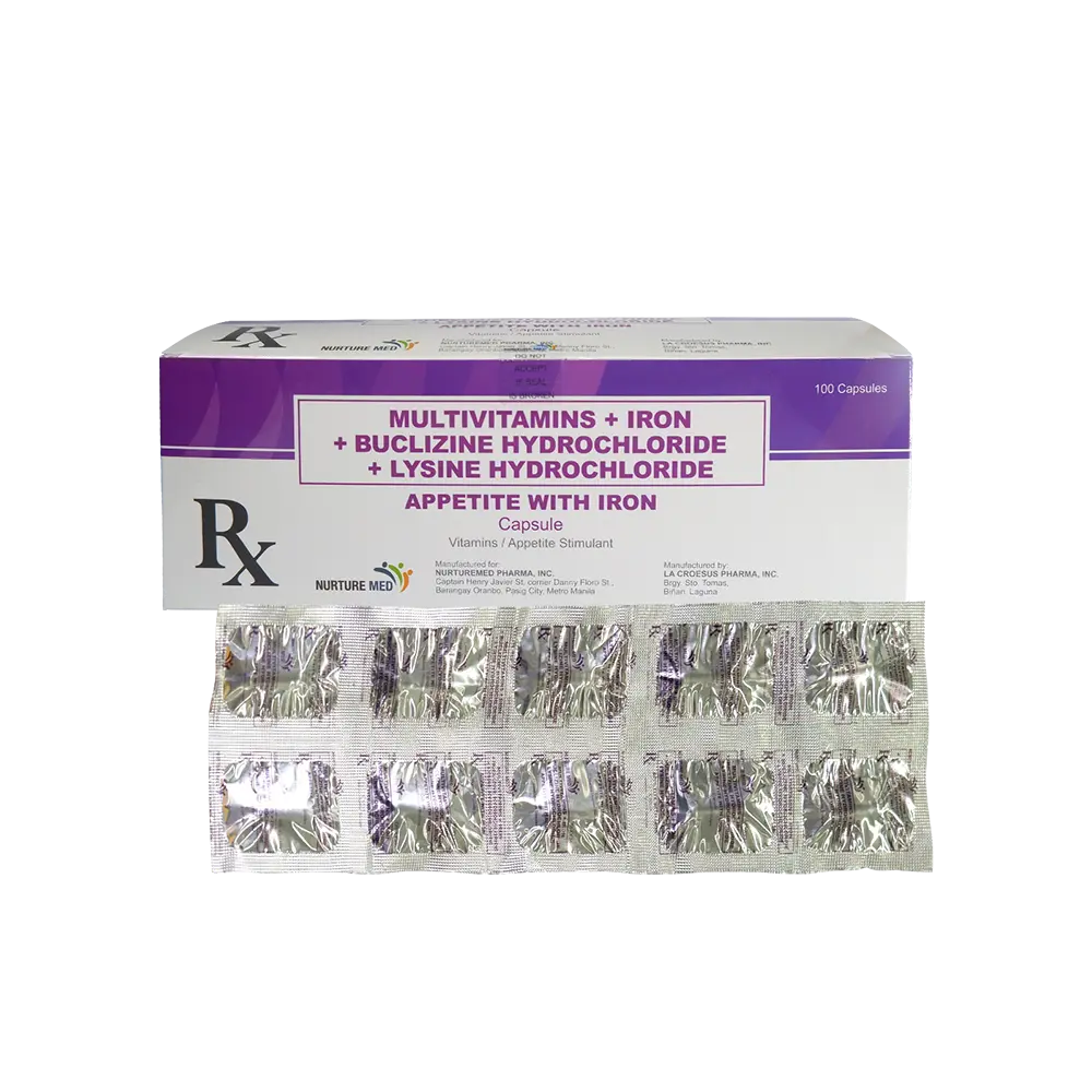 Appetite W/ Iron Capsule
