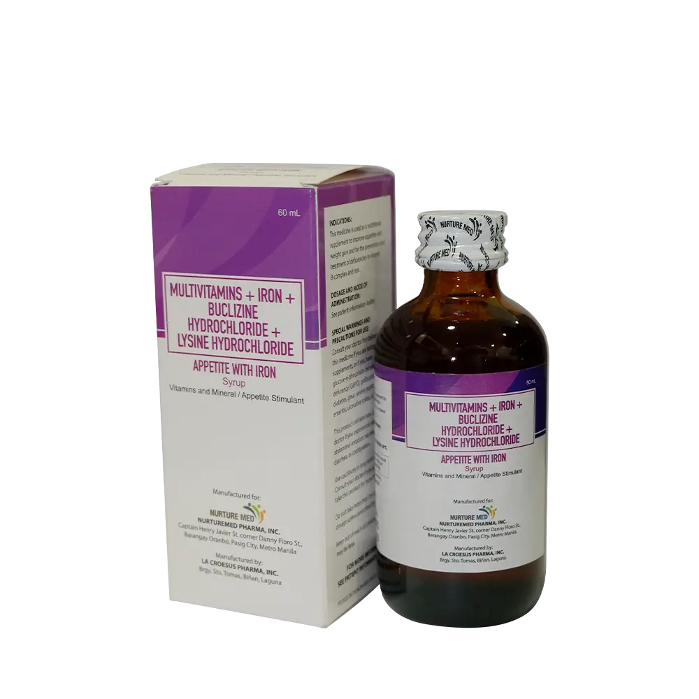 Appetite With Iron Syrup 60mL