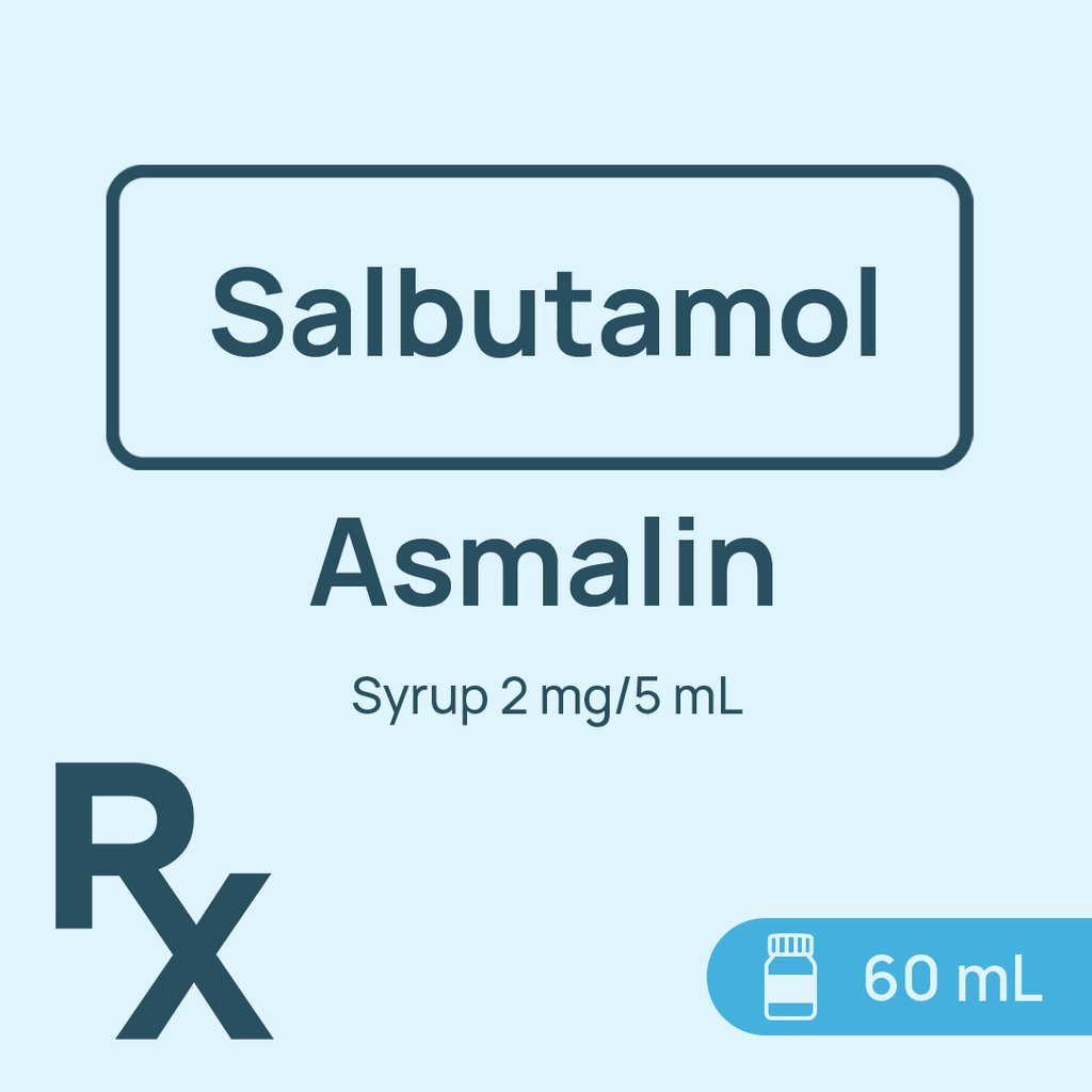 Asmalin Syrup 2mg/5 mL 60mL