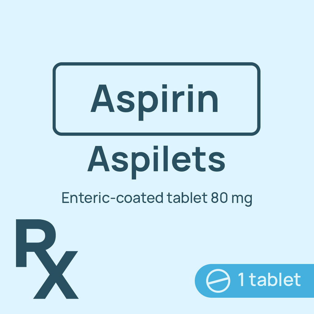 Aspilets Enteric-Coated Tablet 80mg