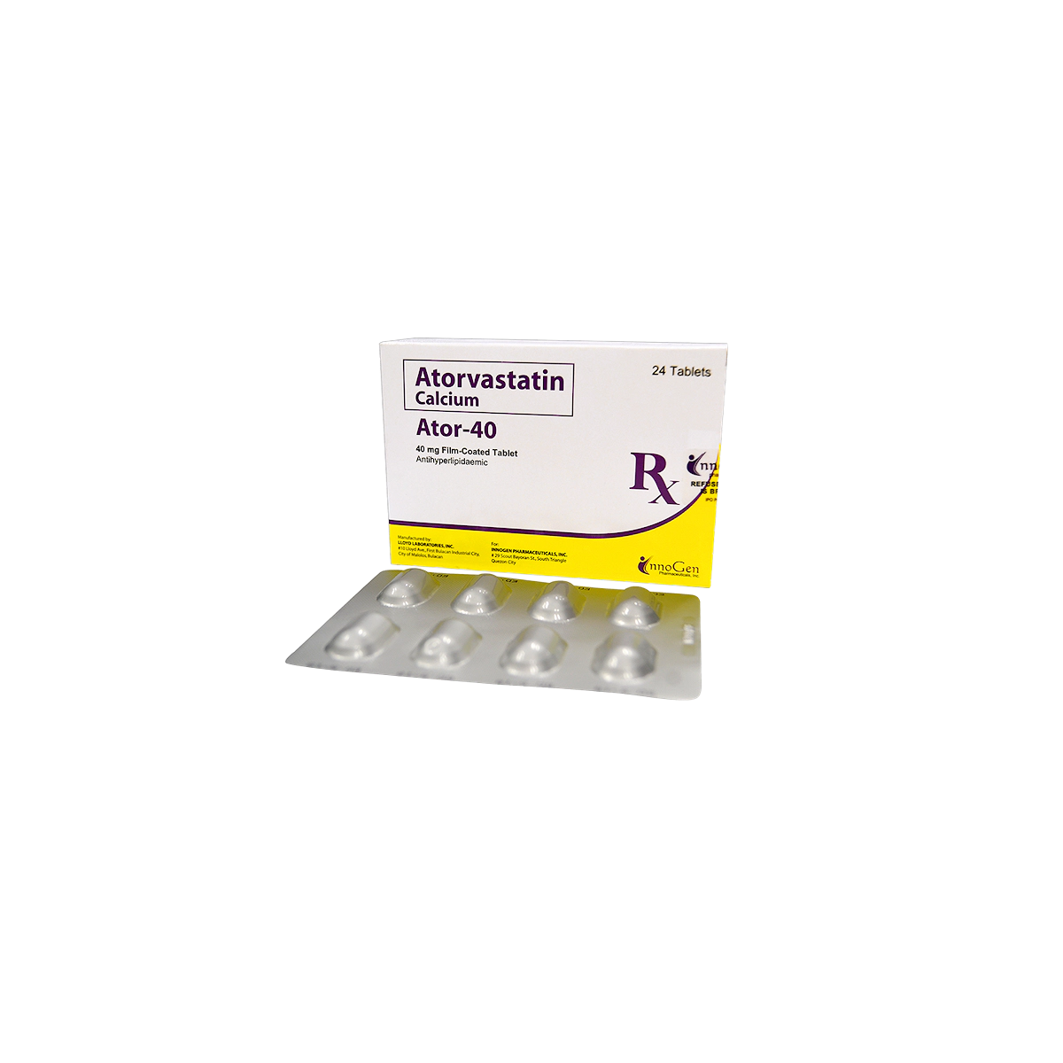 Ator-40 Fc Tablet 40mg