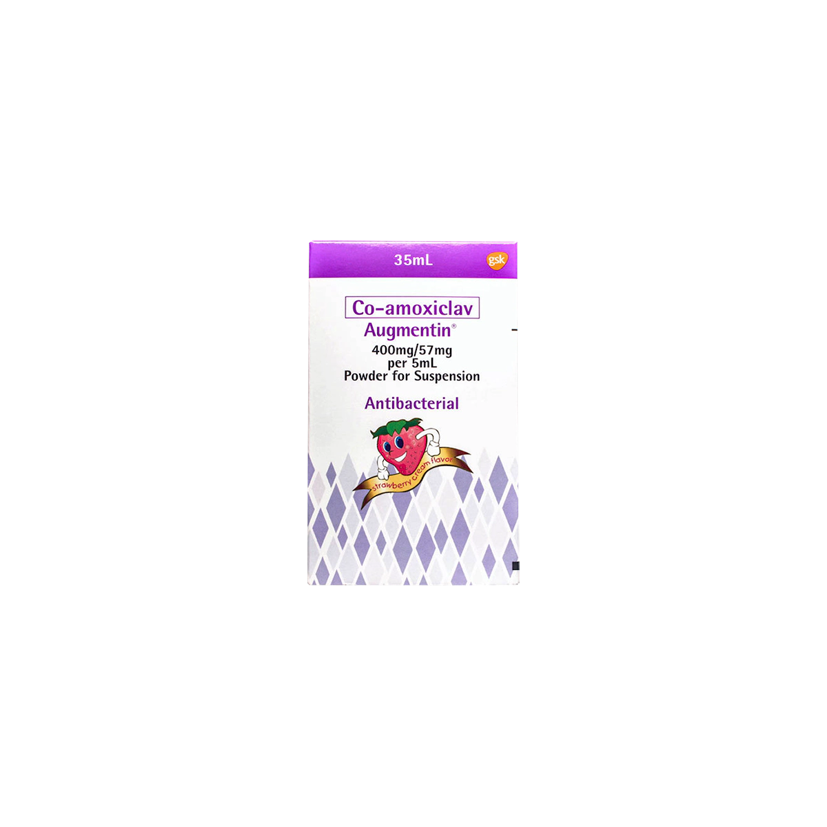 Augmentin 457mg 35mL Strawberry Flavor