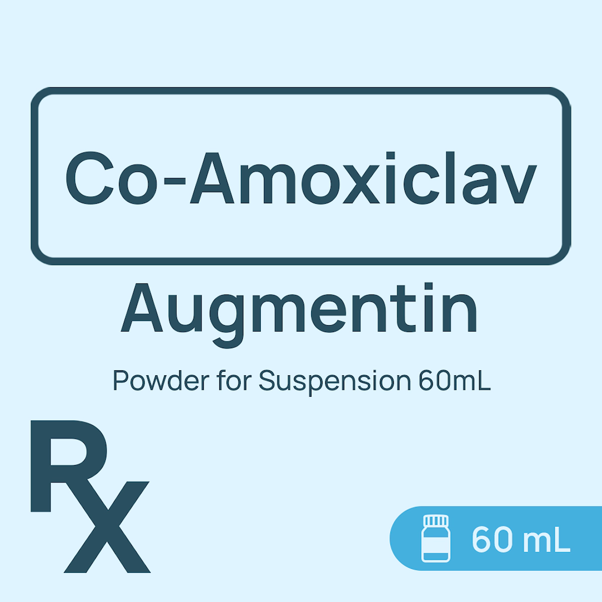 Augmentin Suspension 156mg 60mL