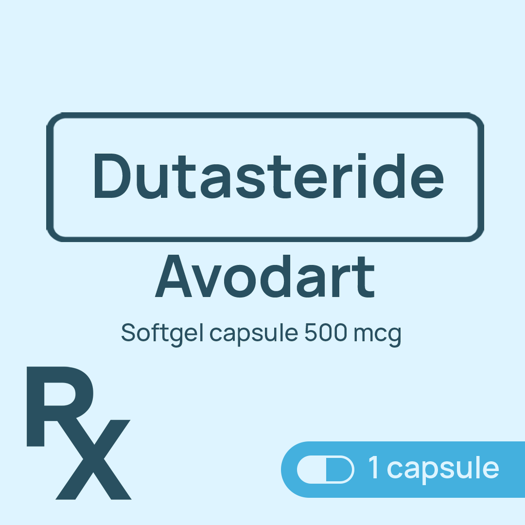 Avodart Softgel Capsule 500mcg