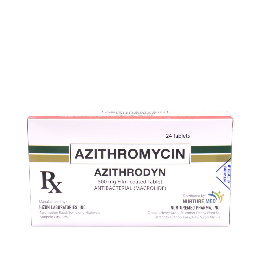 Azithrodyn Film-Coated Tablet 500mg