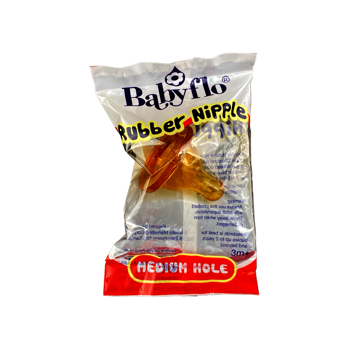 Babyflo Rubber Nipple 50's