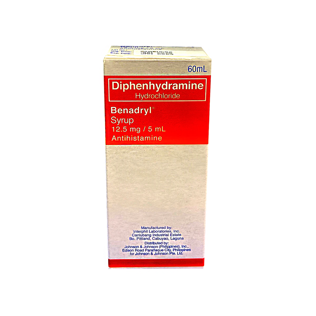 Benadryl Antihistamine Syrup 60mL
