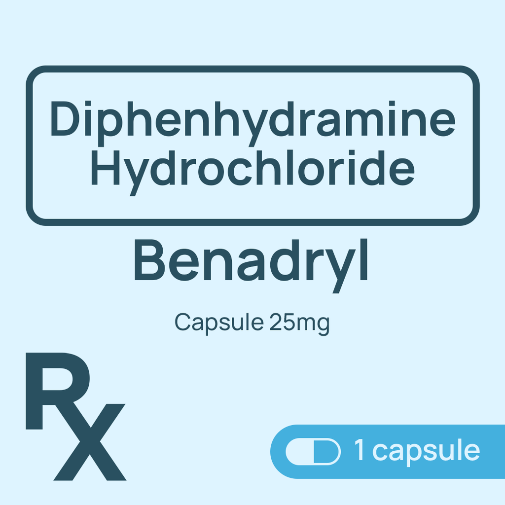 Benadryl Capsule Ah 25mg