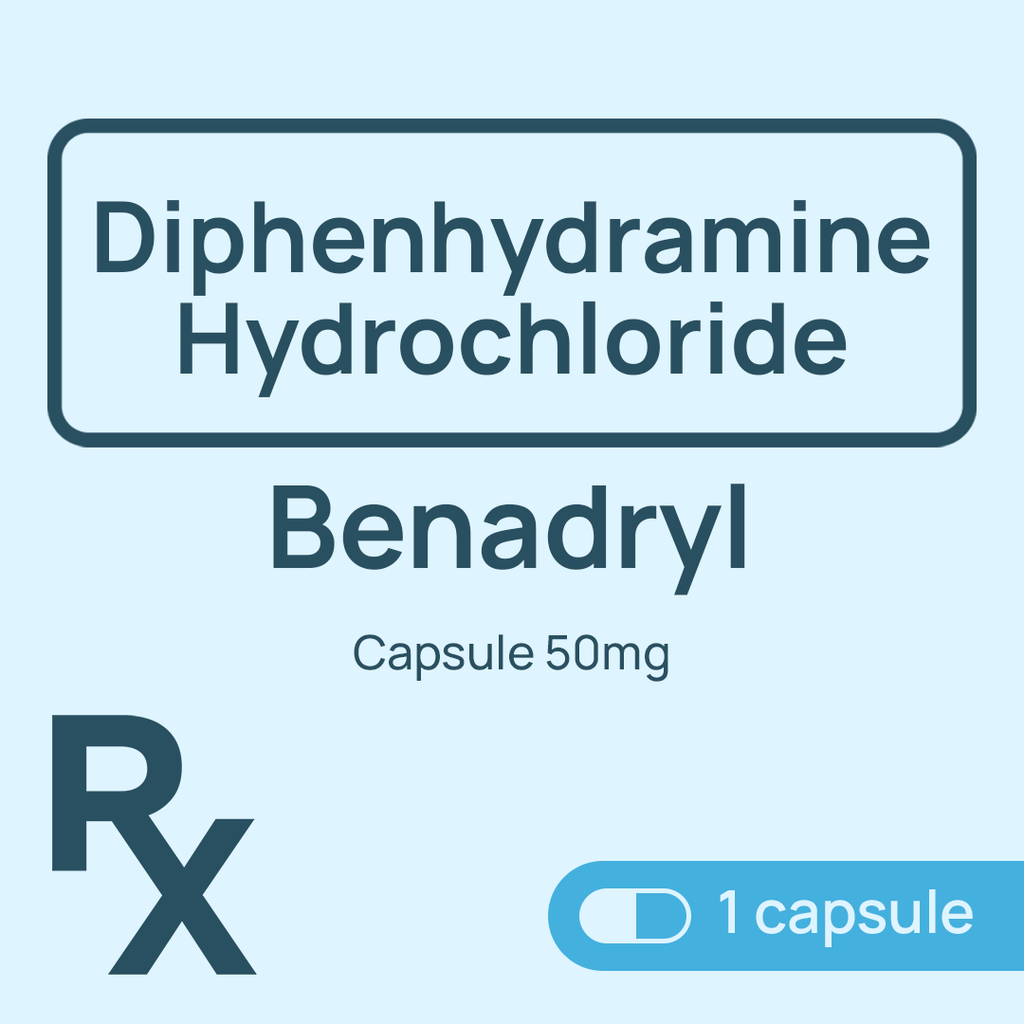 Benadryl Capsule Ah 50mg