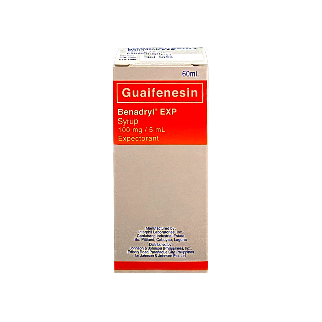 Benadryl Expectorant 60mL