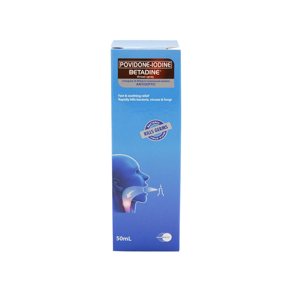 Betadine Throat Spray 50mL