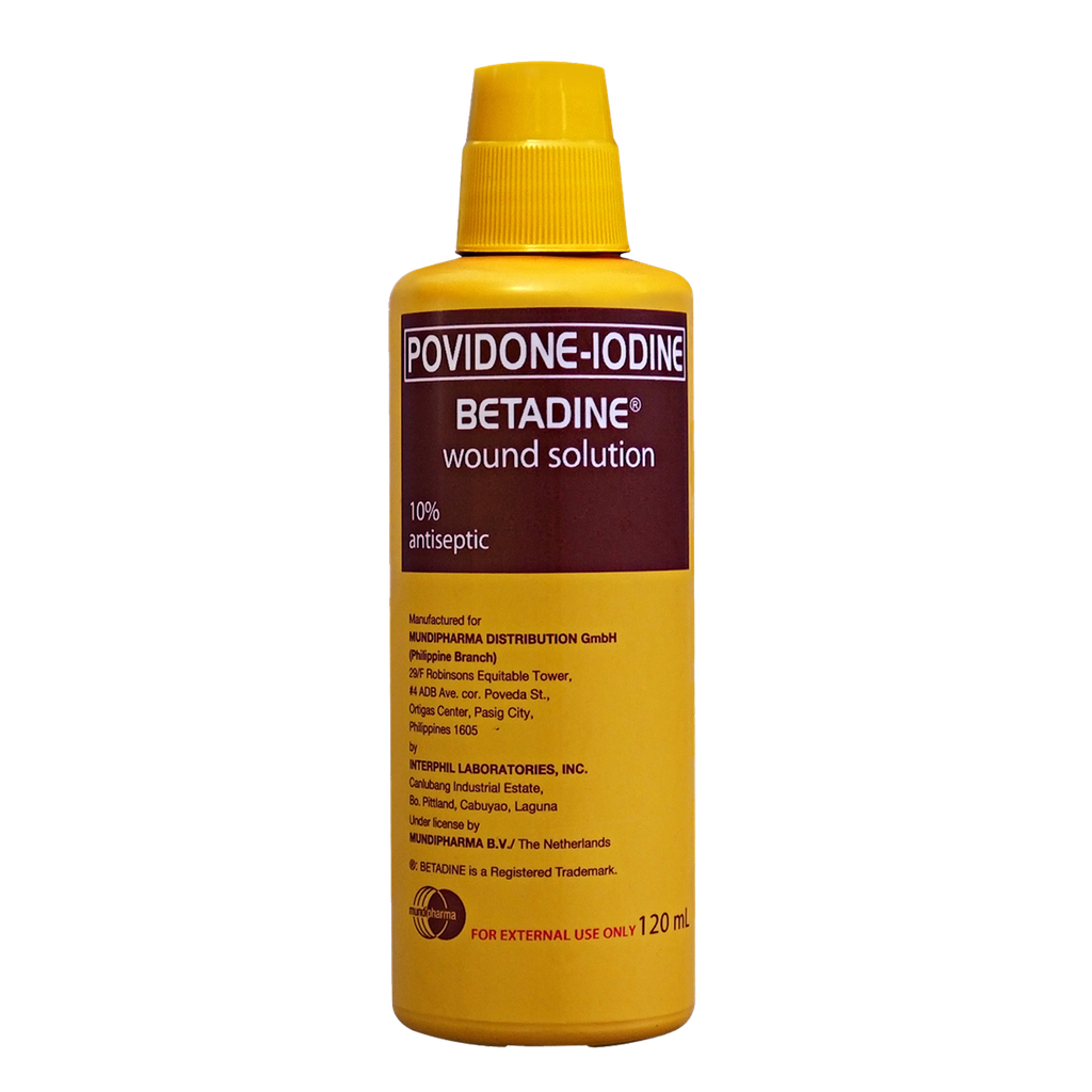 Betadine Wound Solution 120mL
