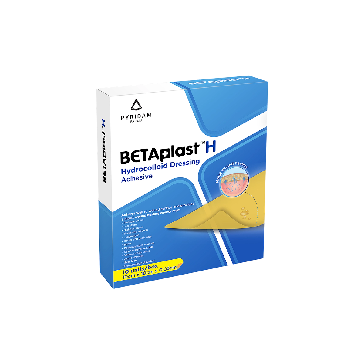 Betaplast H(10×10×0.3 cm)