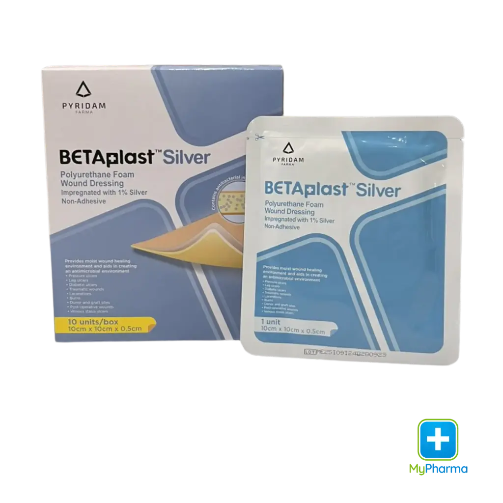 Betaplast Silver (10×10×0.5cm)