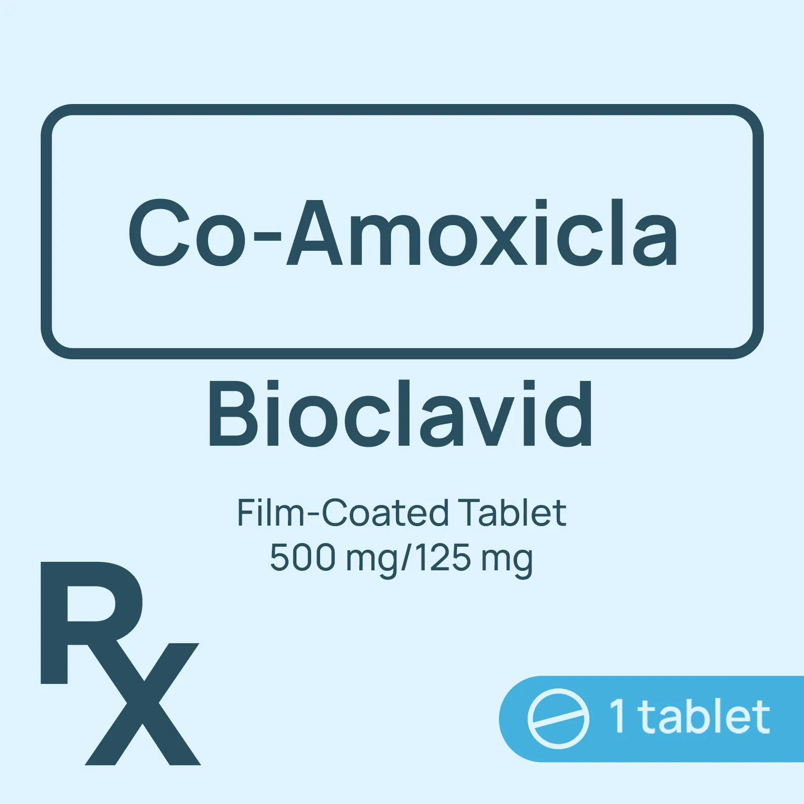Bioclavid Film-Coated Tablet 500mg/125mg