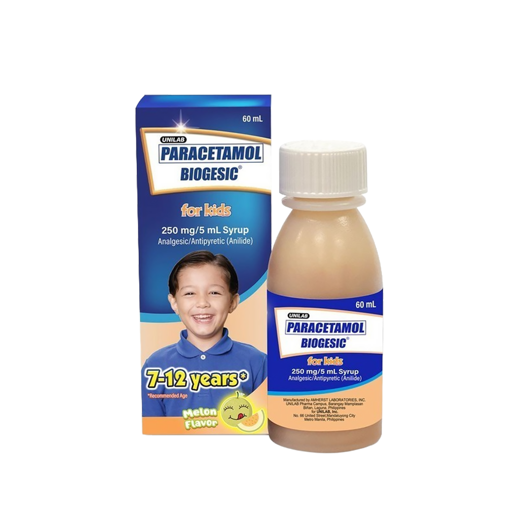 Biogesic 250 Melon Syrup 60mL