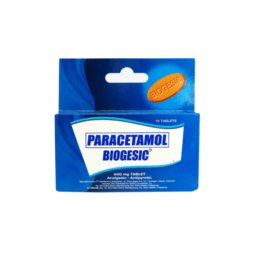 Biogesic Tablet 10's