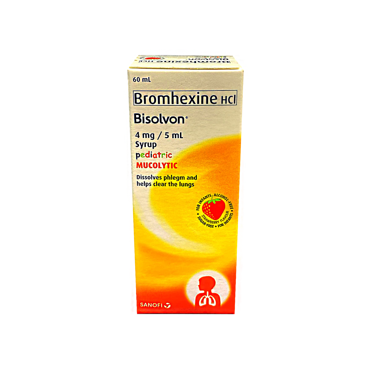 Bisolvon Pedia Syrup 4mg 60mL