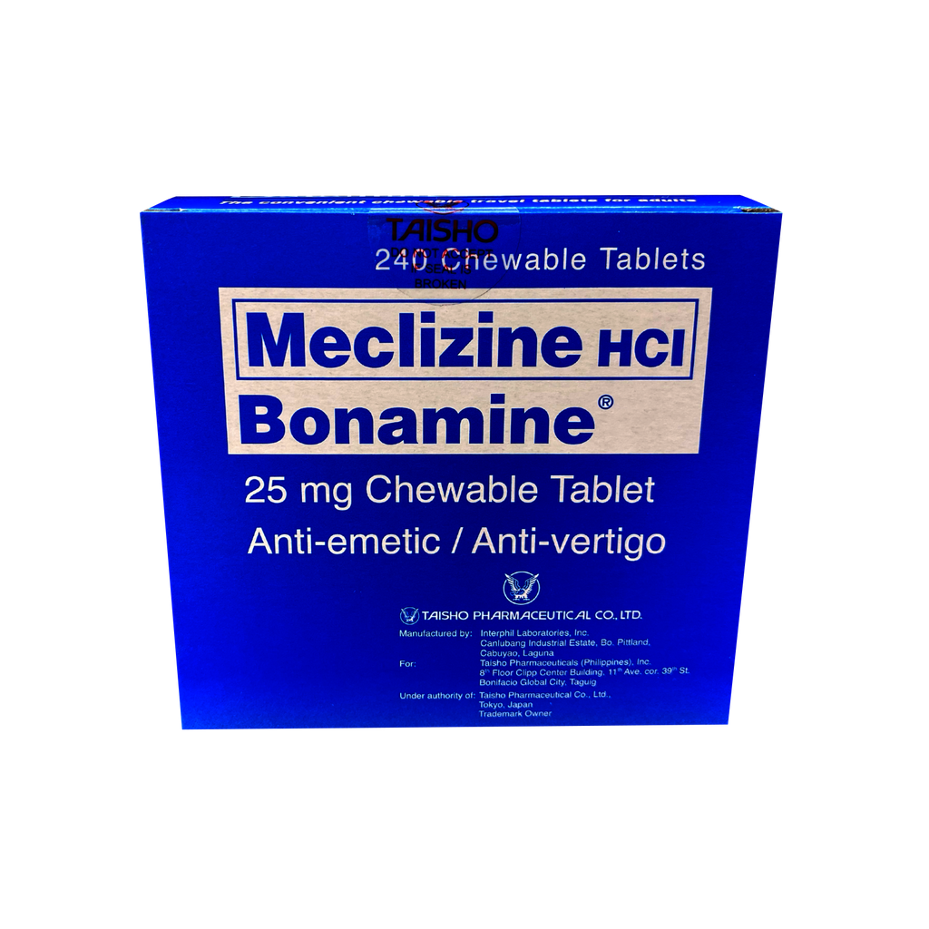 Bonamine Chew (Adult) Tablet 25mg