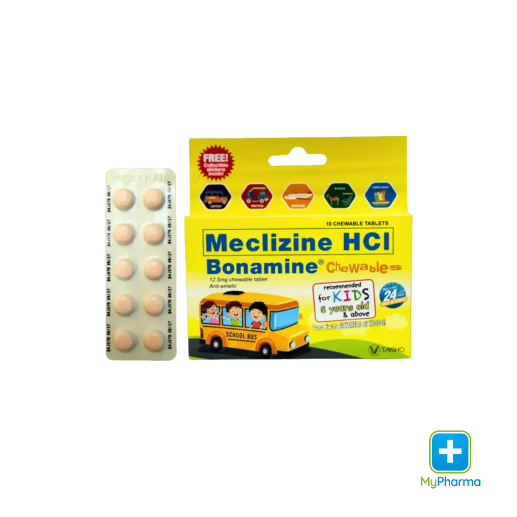 Bonamine Chew (Kids) Tablet 12.5mg
