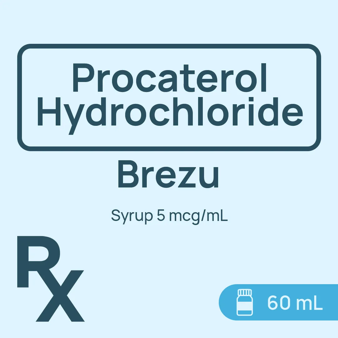 Brezu Syrup 5 mcg/mL 60mL