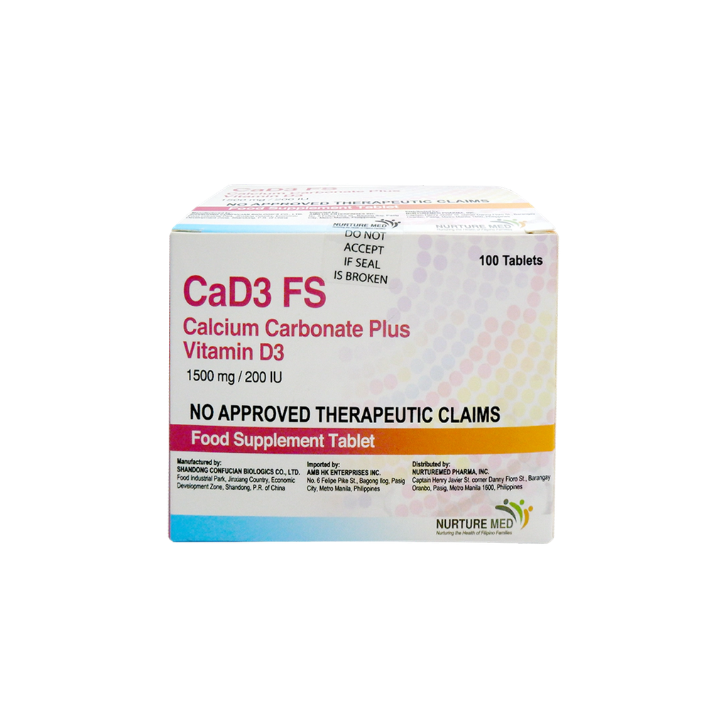 CaD3 FS 1500mg 200IU