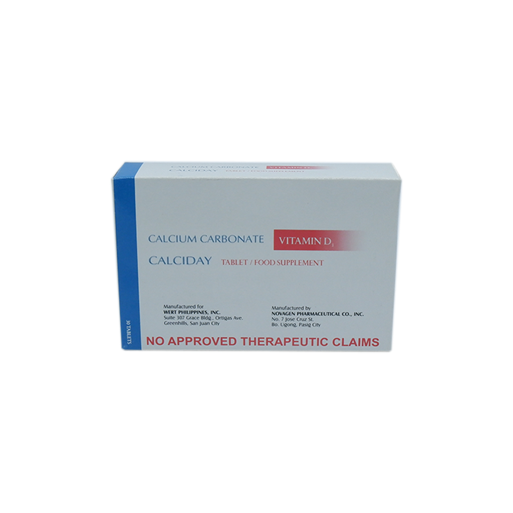 Calciday Tablet 1500mg 200IU