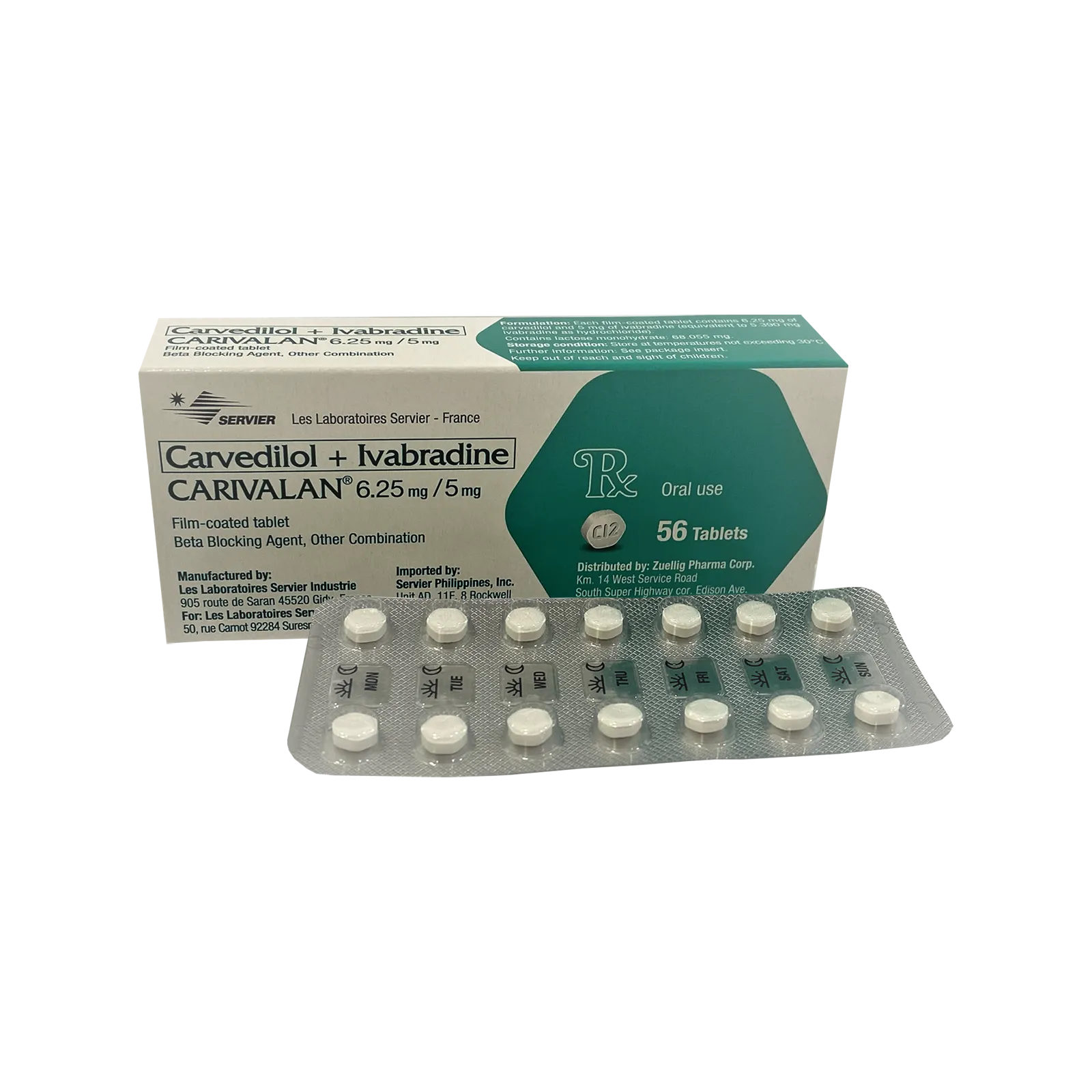 Carivalan Tablet 6.25mg/5mg