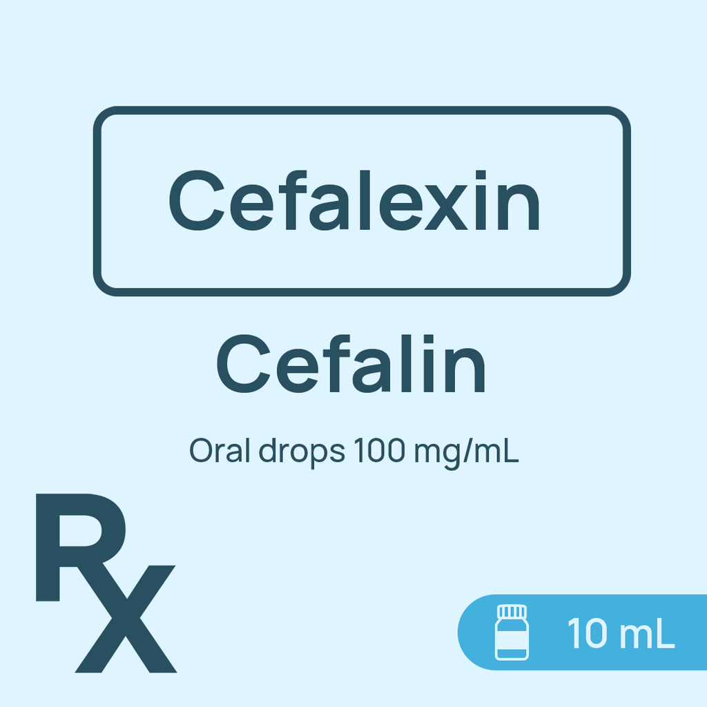 Cefalin Oral Drops 100mg/mL 10mL