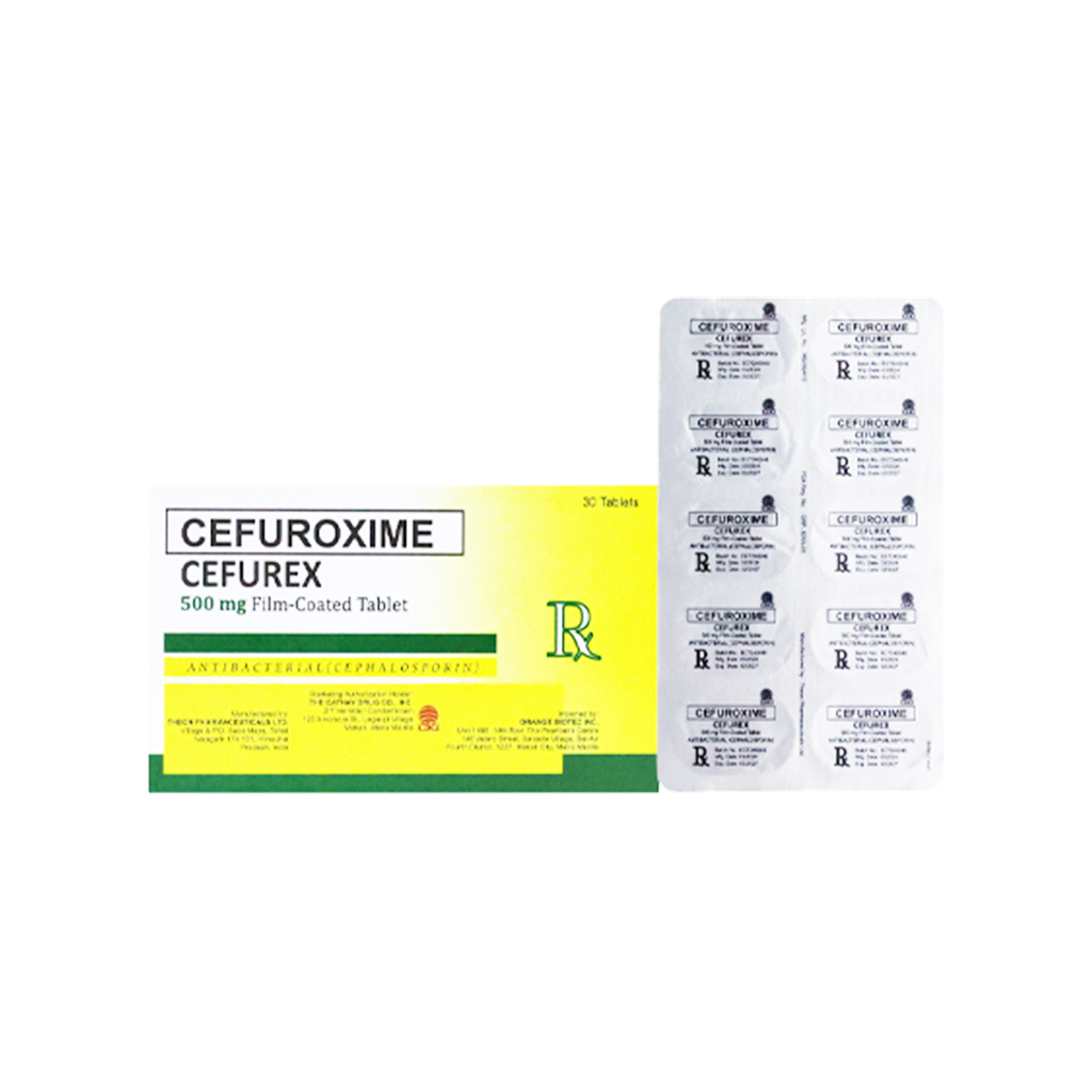 Cefurex Film-Coated Tablet 500mg