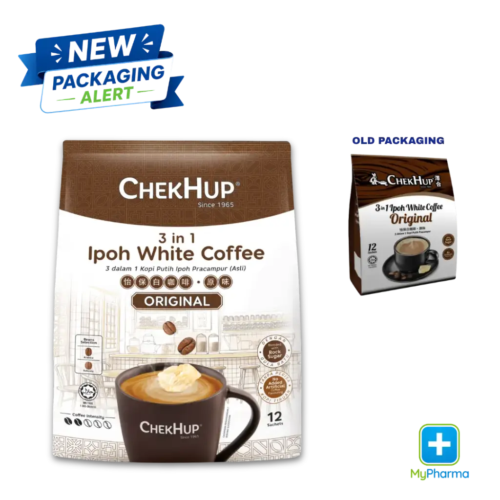 Chek Hup 3 In 1 White Coffee - Original 12's