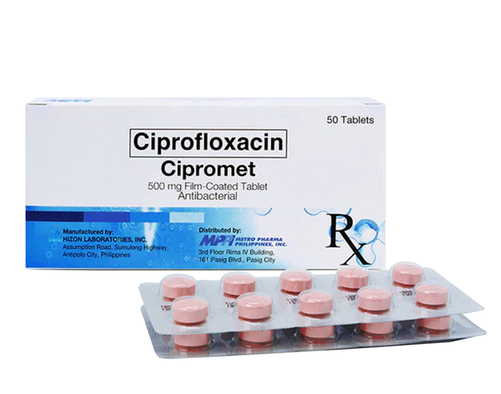 Cipromet Film-Coated Tablet 500mg