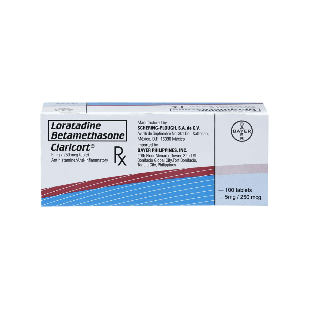 Claricort Tablet 5mg/250 mcg