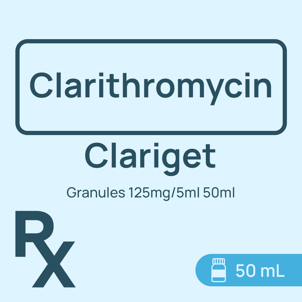 Clariget Granules 125mg/5mL 50mL