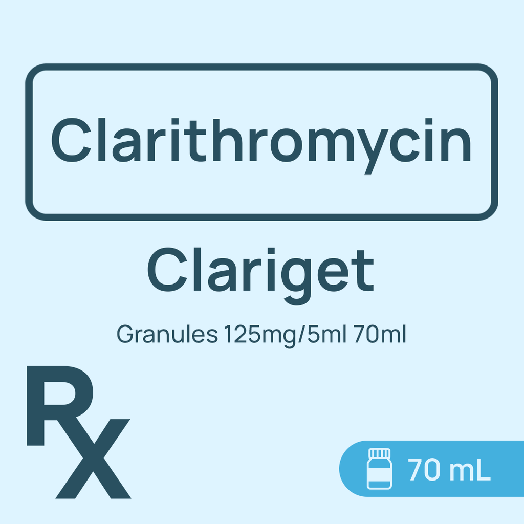 Clariget Granules 125mg/5mL 70mL