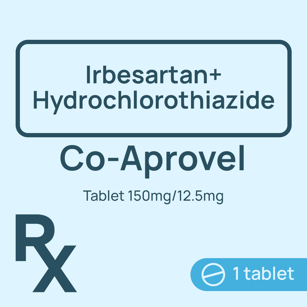 Co-Aprovel Film-Coated Tablet 150mg/12.5mg