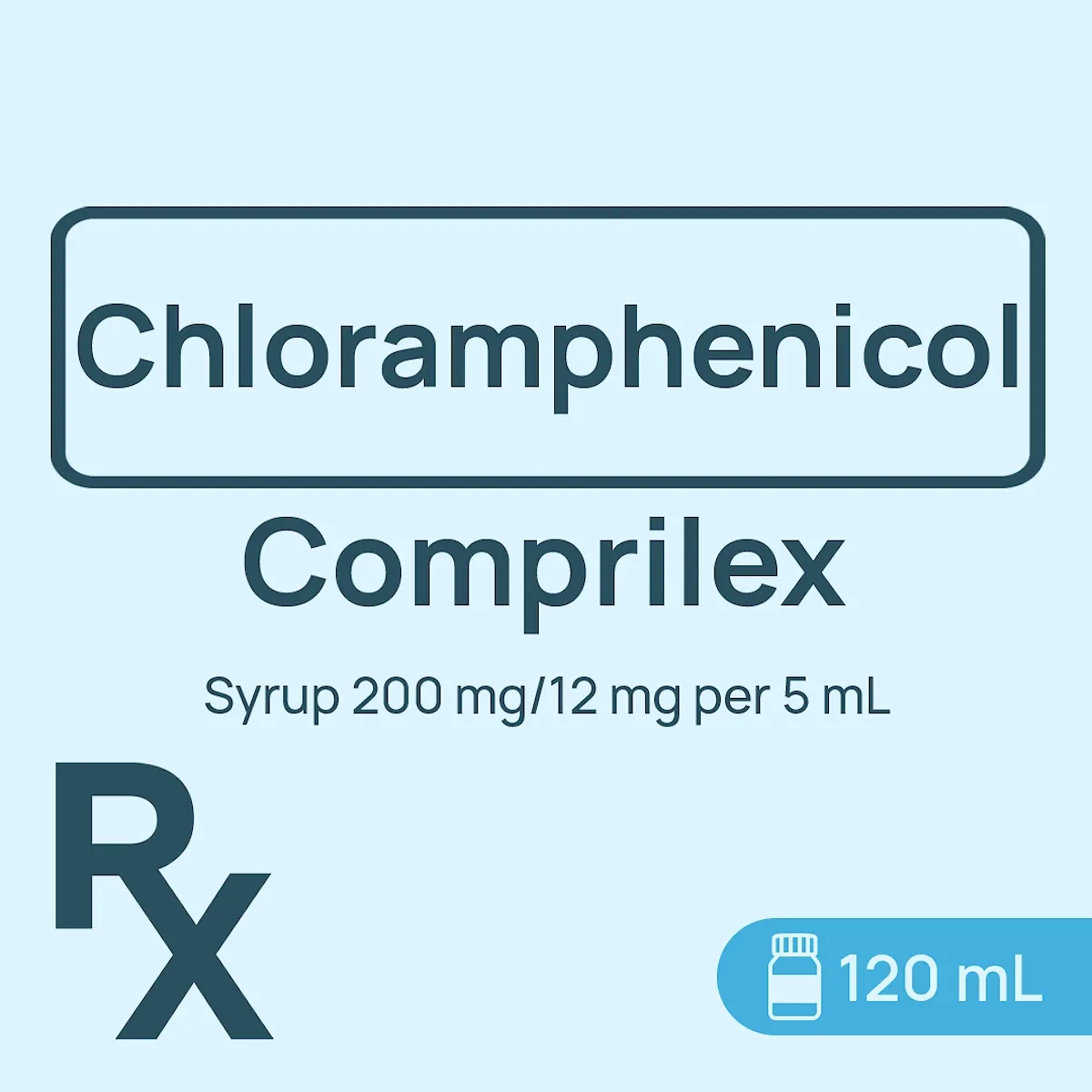 Comprilex Pediatric Syrup 200mg/12mg Per 5mL 120mL