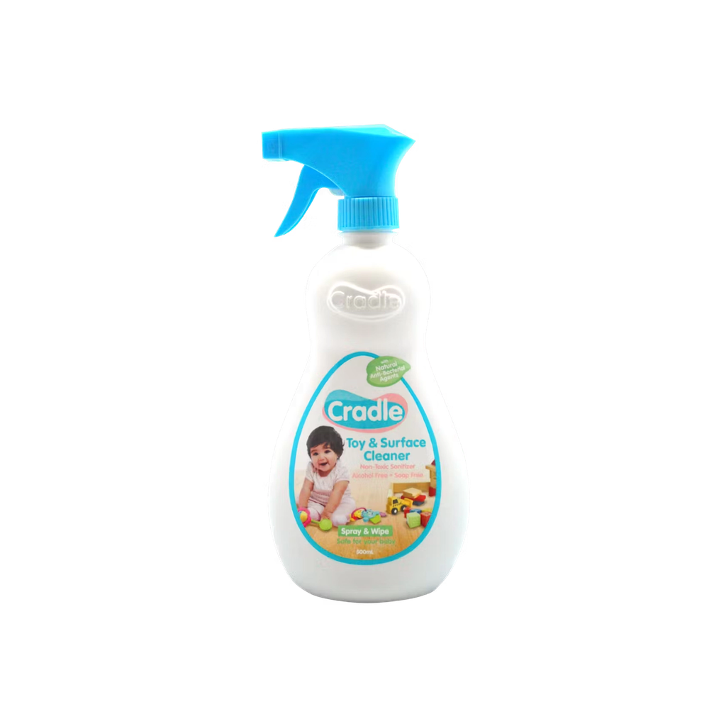Cradle Natural Toy & Surface Cleaner 500mL Spray Bottle
