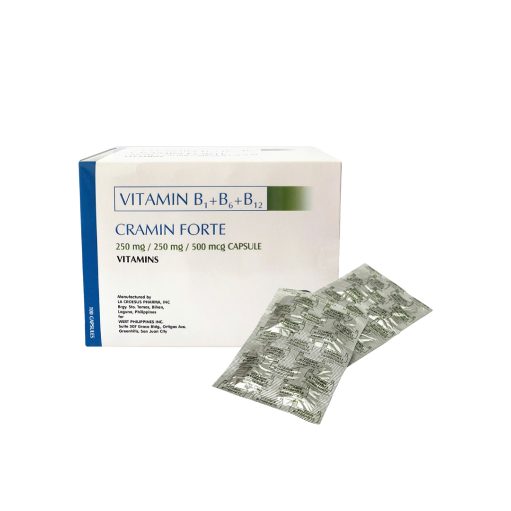 Cramin Forte Capsule 250mg/250mg/ 500mcg