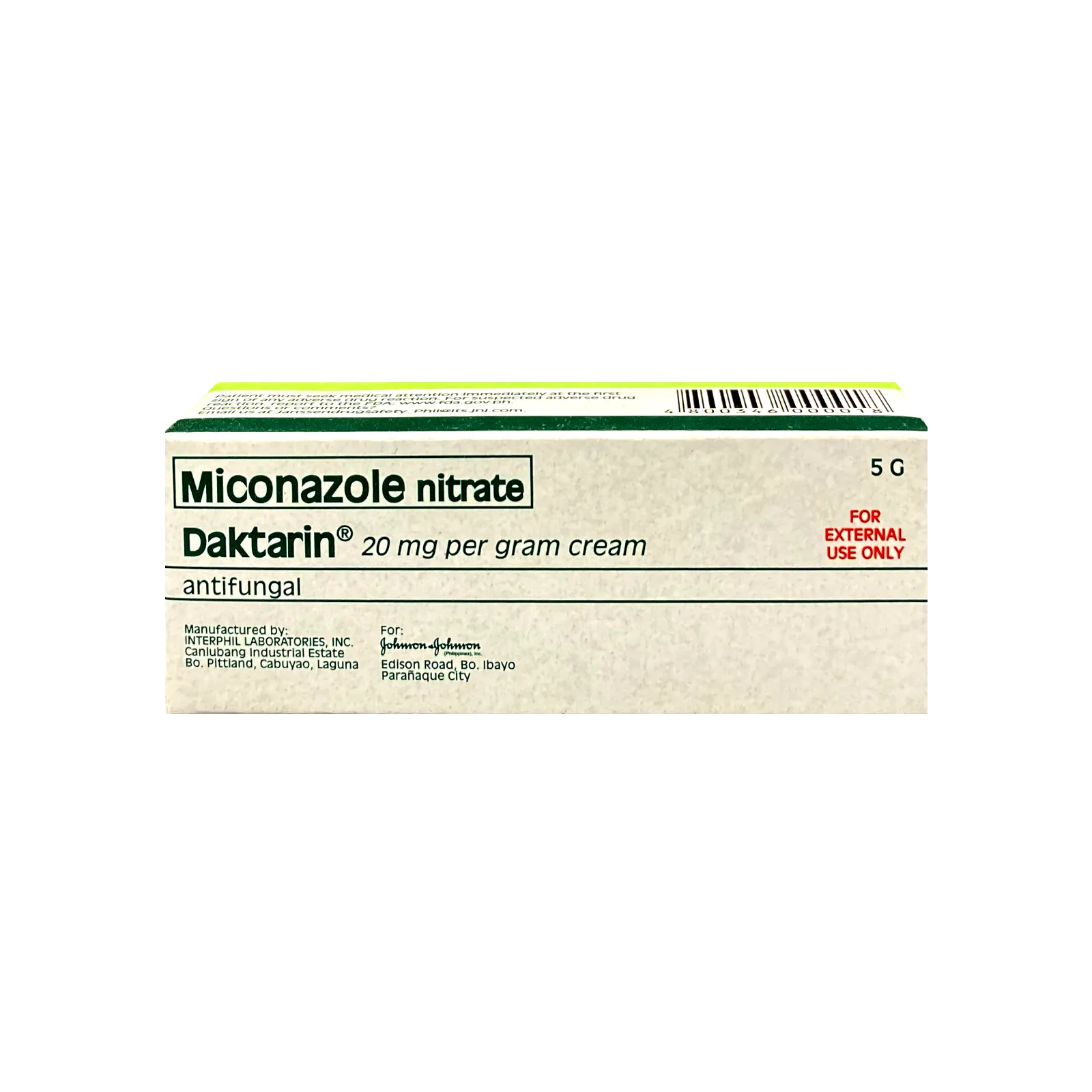 Daktarin Cream 5g