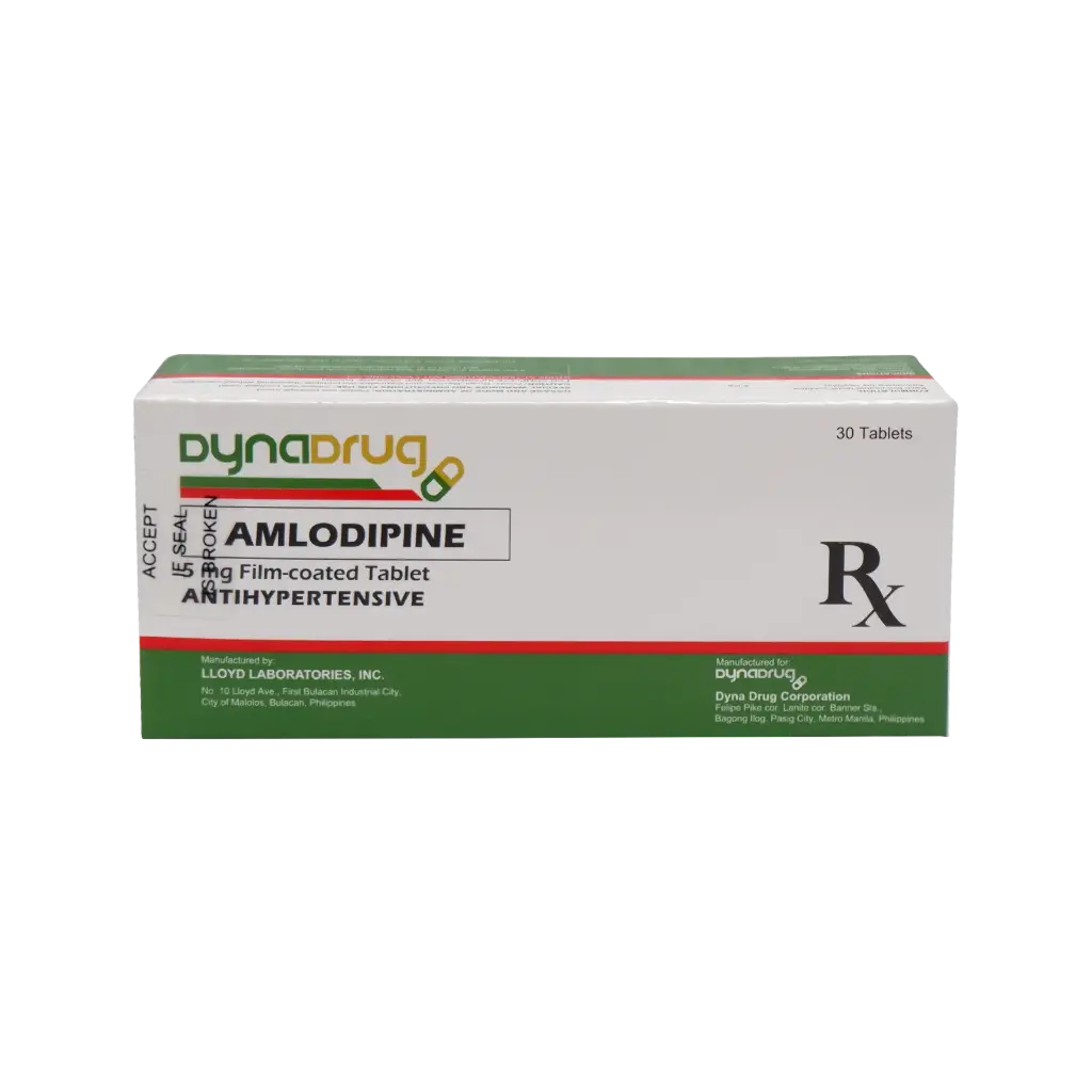 Dyna Drug Amlodipine Tablet 5mg