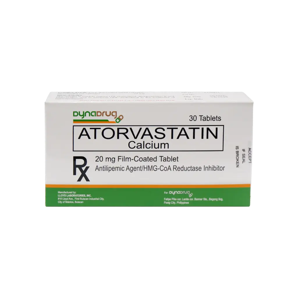 Dyna Drug Atorvastatin Tablet 20mg