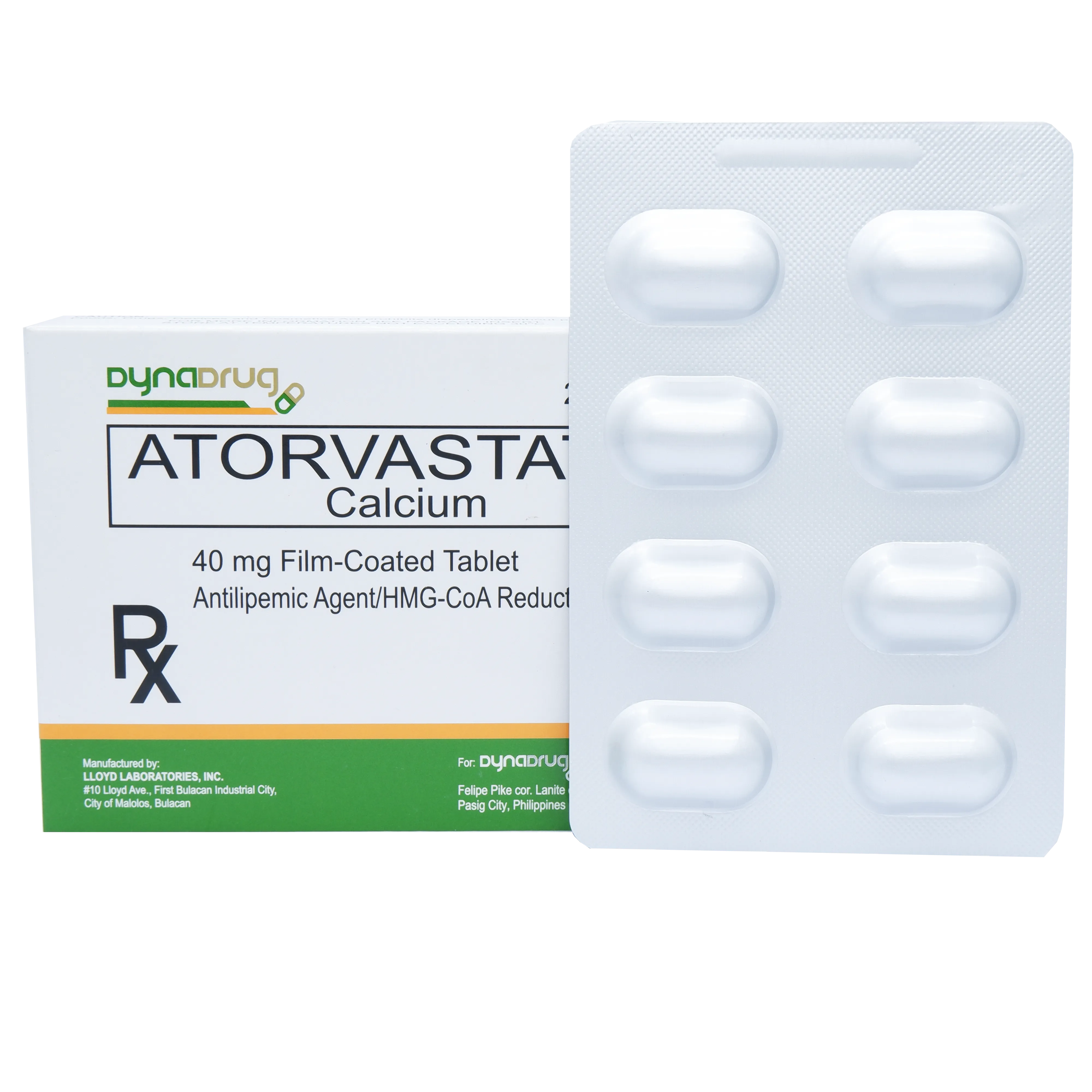 Dyna Drug Atorvastatin Tablet 40mg