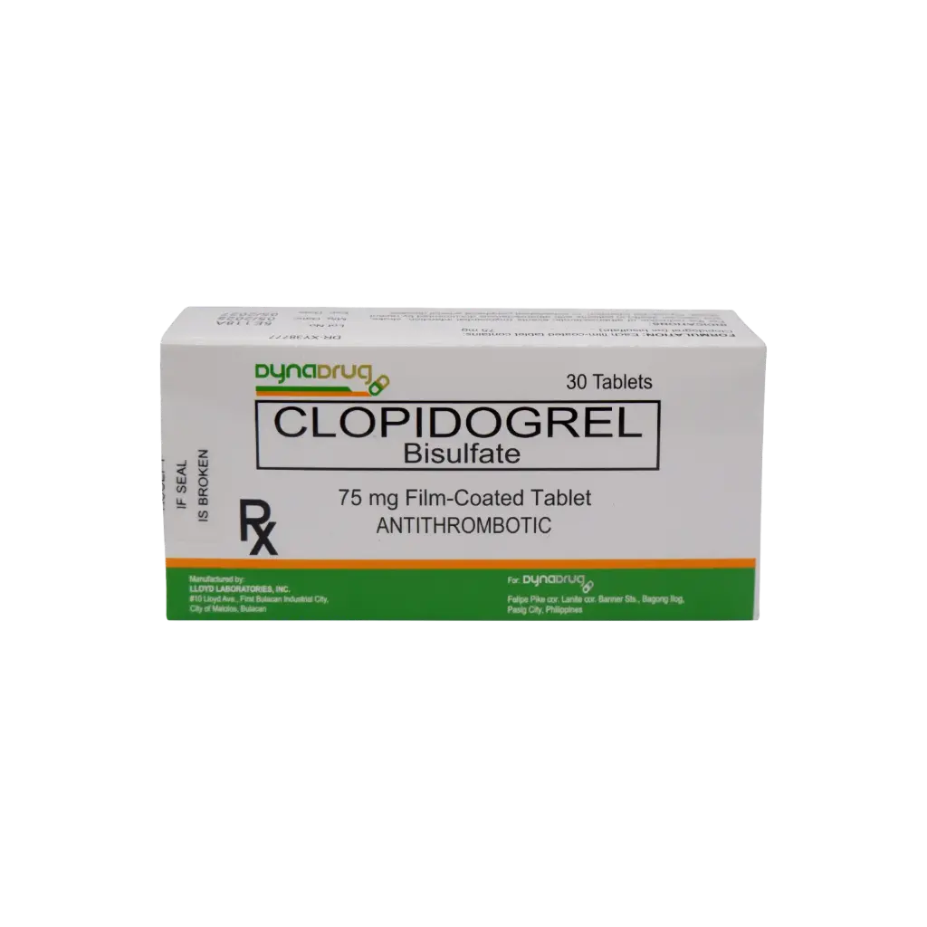 Dyna Drug Clopidogrel Tablet 75mg